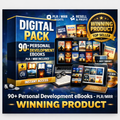 Personal Development Digital Pack – 90+ eBooks (PDF) with PLR/MRR Rights